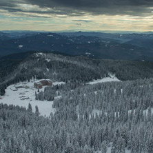 Pamporovo resort, View from the tower of Mount Snezhanka, Smolyan Region - Photos from Bulgaria, Resorts, Тourist Дestinations