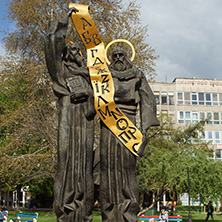Пазарджик, Паметник на Св. Св. Кирил и Методи