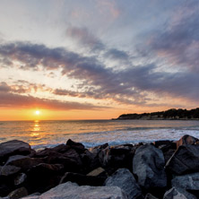 Sunrise on the beach of Tsarevo, Burgas Region - Photos from Bulgaria, Resorts, Тourist Дestinations