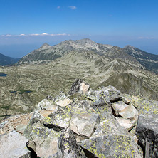 View from Kamenitsa peak to Polezhan peak, Pirin Mountain
