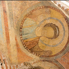 Ancient fresco in the Red Church, near Perushtitsa town, Plovdiv region - Photos from Bulgaria, Resorts, Тourist Дestinations