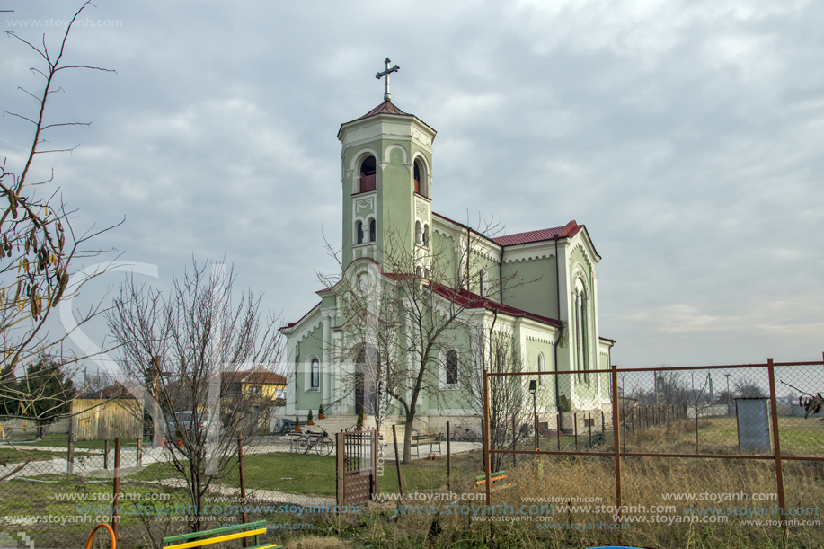 Rakovsky town, neighborhood Parchevich, Catholic Church, Plovdiv Region