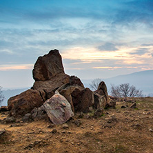 Залез в Средна Гора, близо до Село Старосел, Област Пловдив - Снимки от България, Курорти, Туристически Дестинации