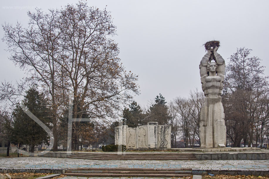 Tsalapitsa Village, Monument to the fallen anti-fascists, Plovdiv Region