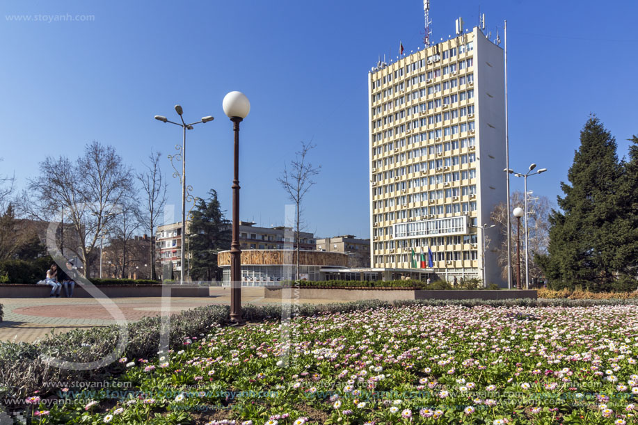 Dimitrovgrad, Municipality Building, Bulgaria Square, Haskovo Region