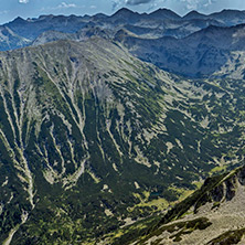 Todorka peak, View from Vihren Peak, Pirin Mountain