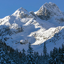 Malyovitsa Peak in the winter, Rila Mountain