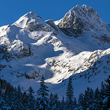 Malyovitsa Peak in the winter, Rila Mountain