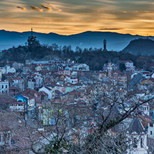 Plovdiv Sunset, view from Nebet Tepe
